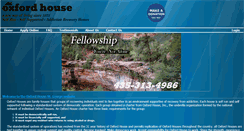Desktop Screenshot of oxfordhouseutah.com